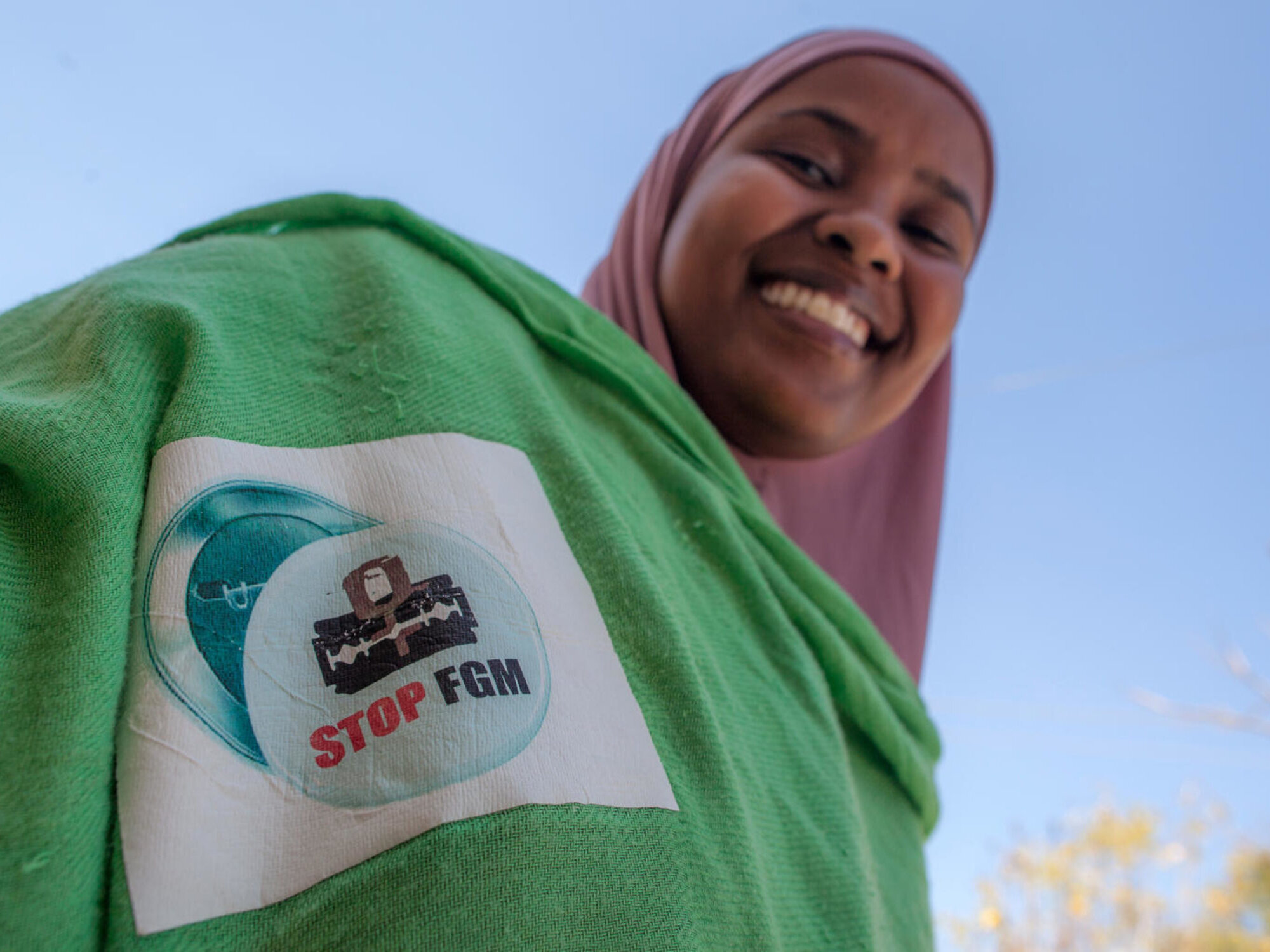 UNICEF Mitarbeiterin in Somalia kämpft gegen weibliche Genitalverstümmelung. 