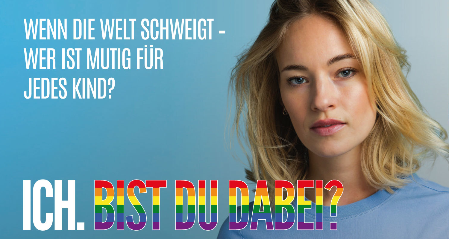 Valerie Huber Kampagnensujet.