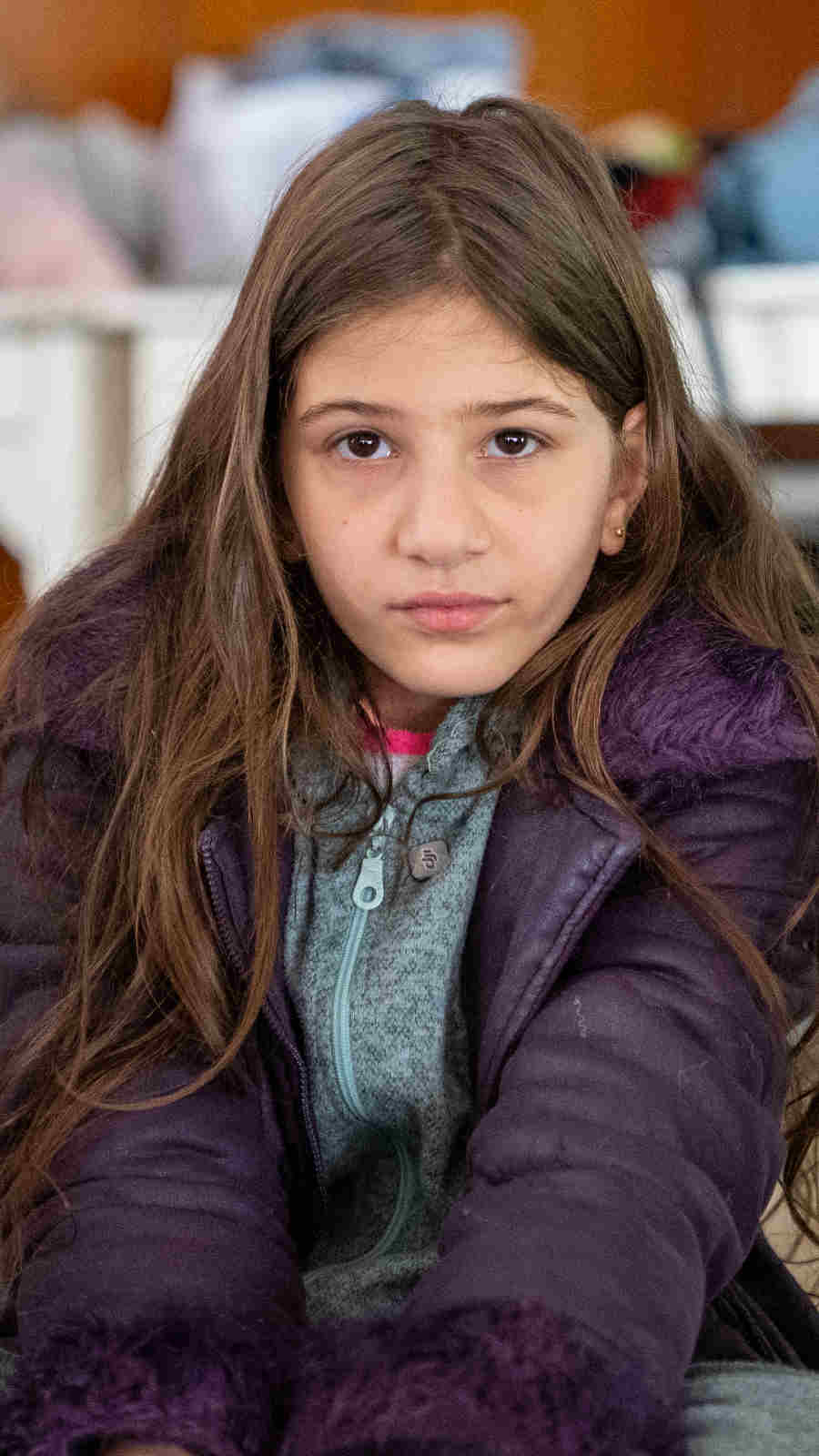 Mädchen in einem Flüchtlingszentrum im Libanon.