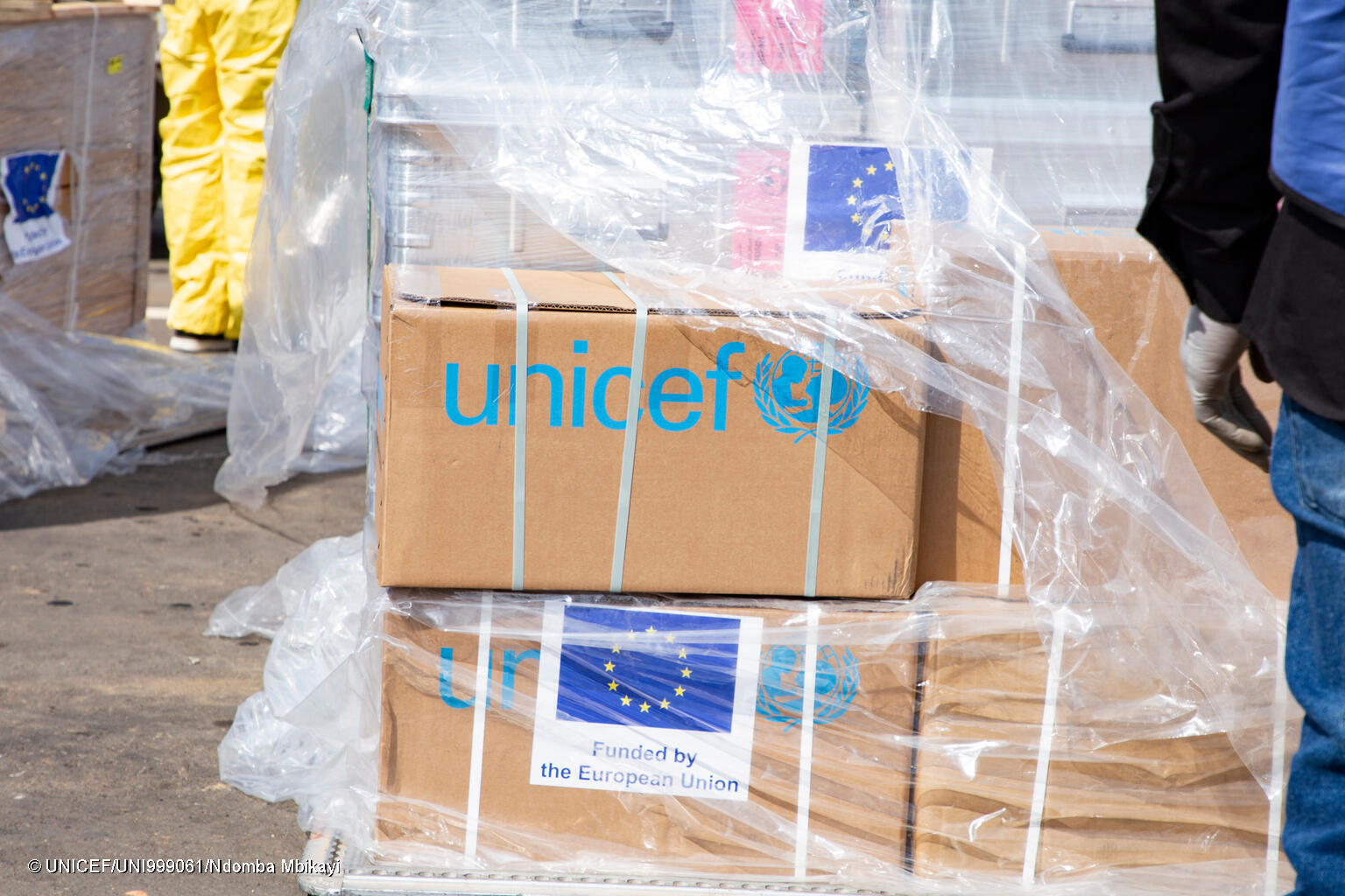 Transportkosten für Hilfsgüter wie diese im Kongo im Kampf gegen Ebola steigen.