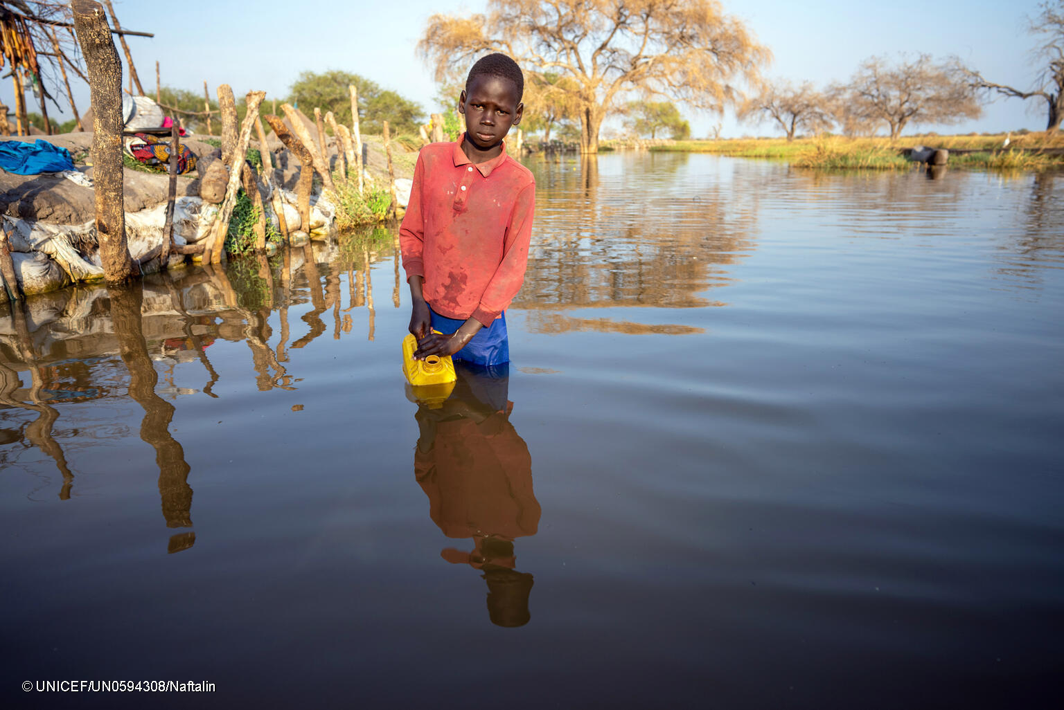 El Niño: Überflutungen im Südsudan in der Vergangenheit.