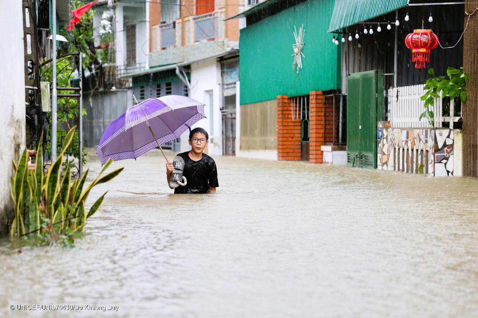 Symbolbild: Überschwemmungen wie hier in Vietnam werden von El Niño verstärkt und häufiger.