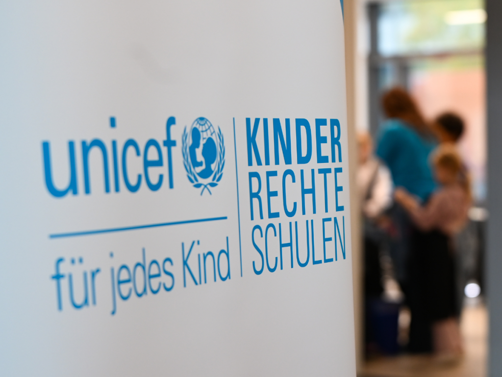 UNICEF-Logo für Kinderrechte-Schulen.